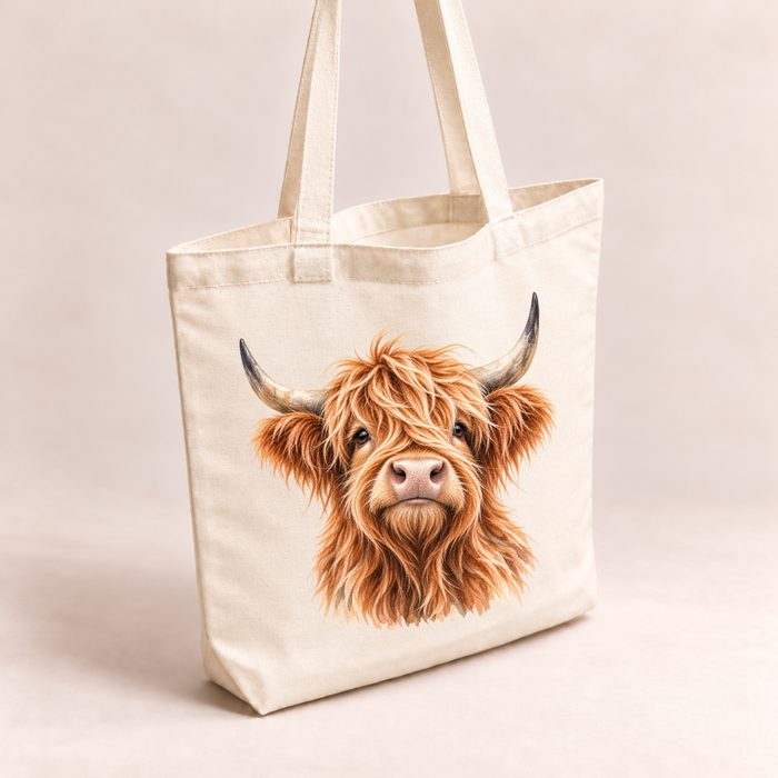 Highland Cow Tote Bag