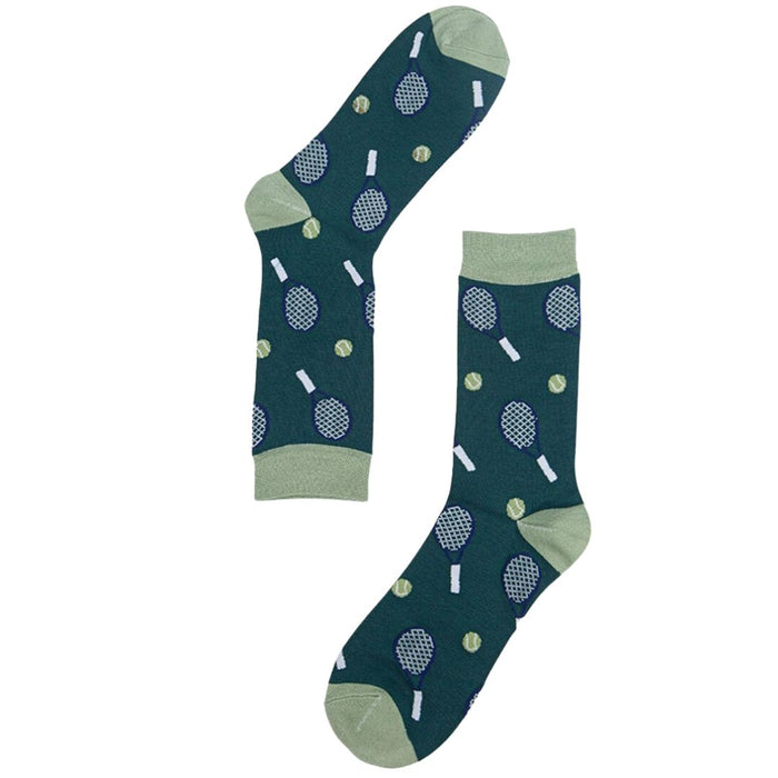 Men's Bamboo Tennis Socks Socks Green