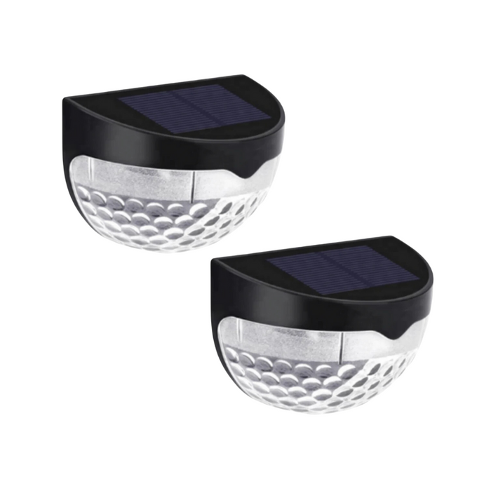 Pack of 2 Replacement Solar Light Units + Batteries
