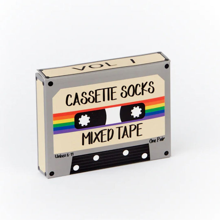 Unisex Cassette Gift Box Socks