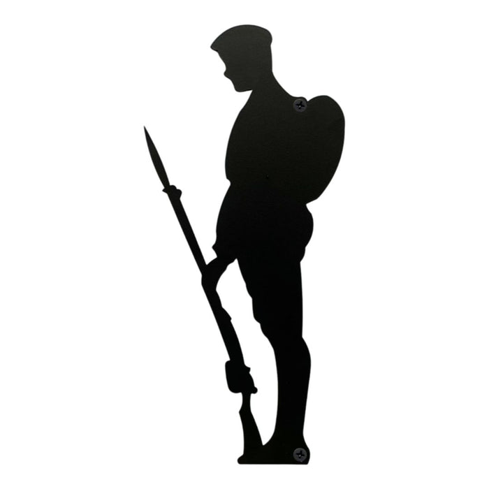 IMPERFECT- Remembrance Soldier (With Beret) Wall Art