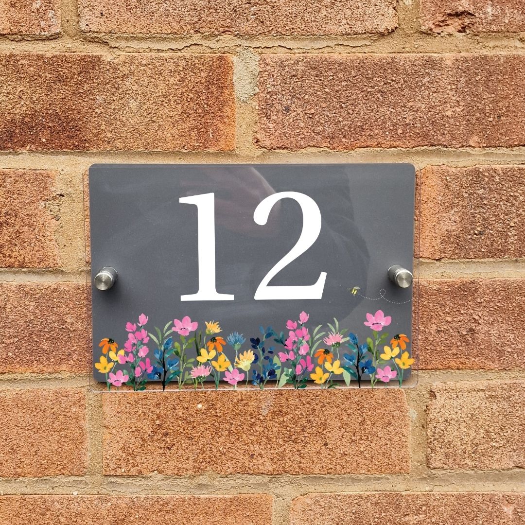 Stand-Off House Number Signs