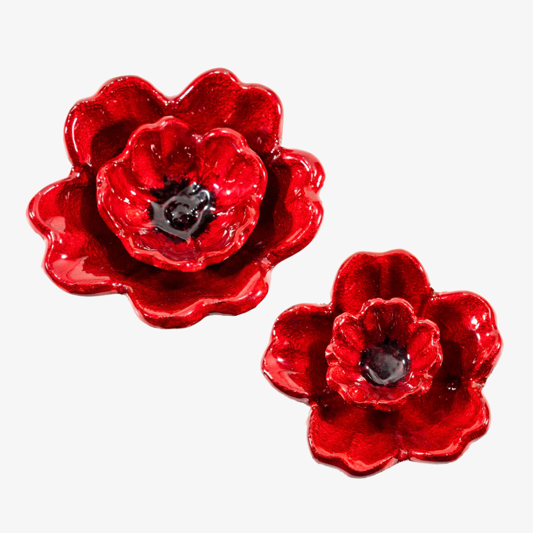 Red Poppy Wall Art — Flory's Online