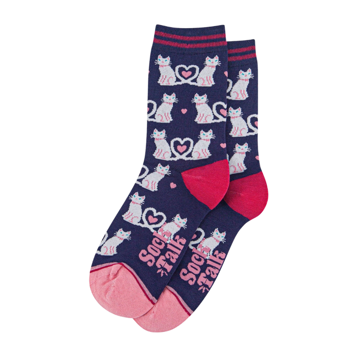 Women's Cats Bamboo Socks