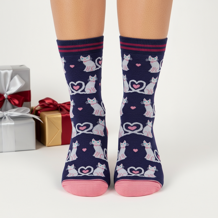 Women's Cats Bamboo Socks
