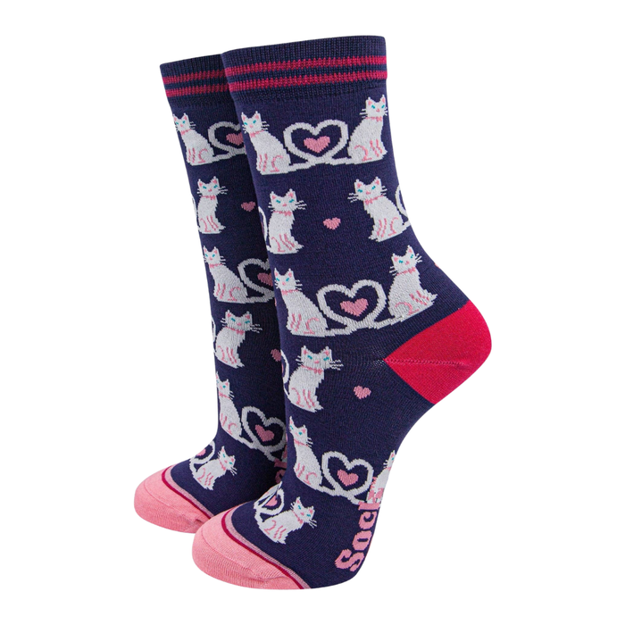 Women's Cats Bamboo Socks
