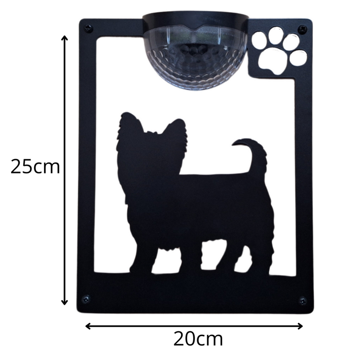 IMPERFECT- Yorkshire Terrier Dog (print on back)