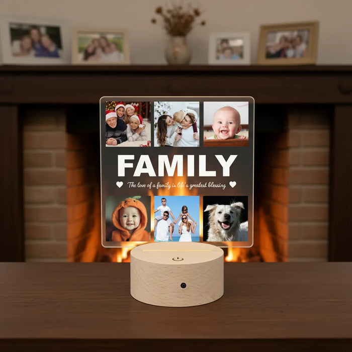 Photo Grid LED Night Light (You Can Personalise Me!)