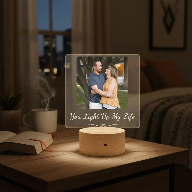 'You Light Up My Life' LED Night Light (You Can Personalise Me!)