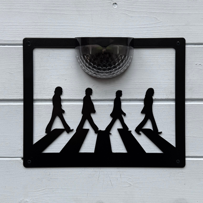 The Beatles Solar Light Wall Plaque