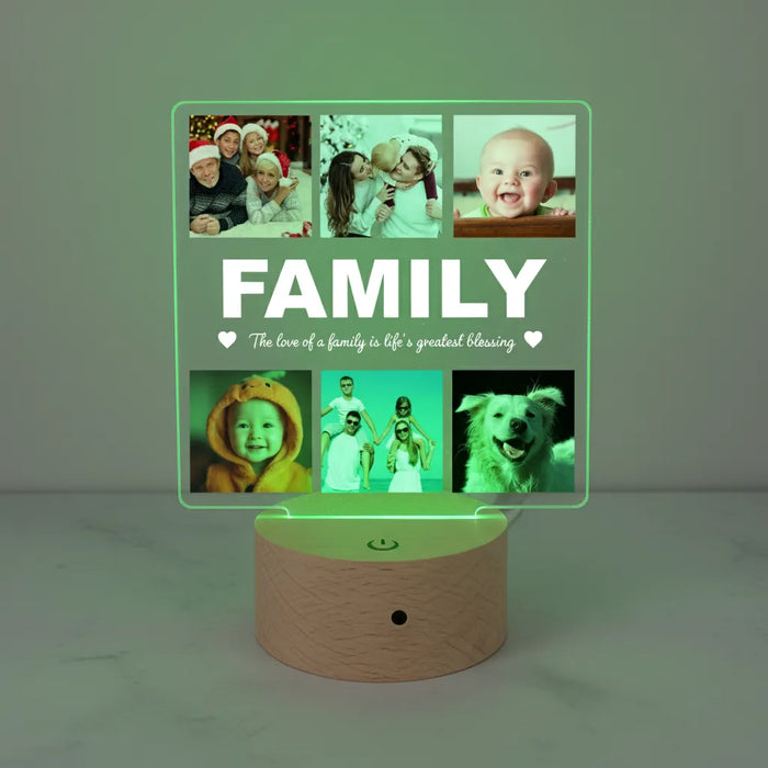 Photo Grid LED Night Light (You Can Personalise Me!)