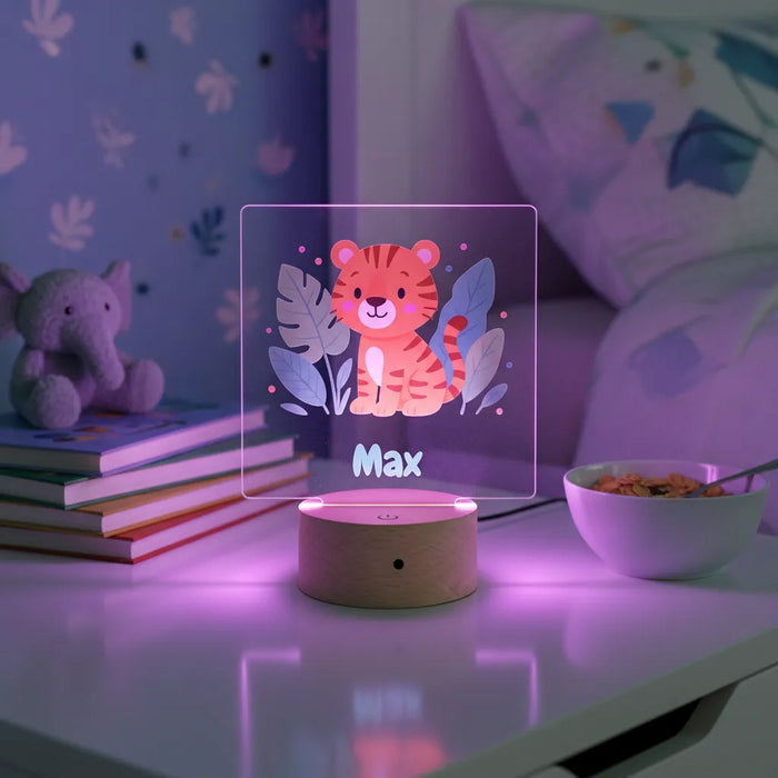 Boys' LED Night Light (3 Personalised Designs to Choose From)