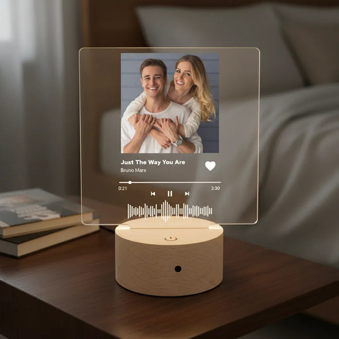 Music Player LED Night Light (You Can Personalise Me!)