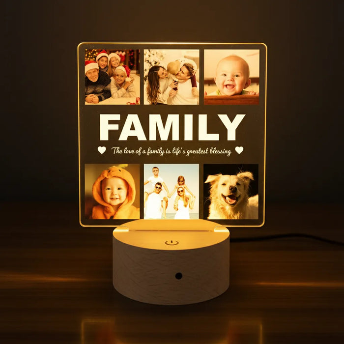 Photo Grid LED Night Light (You Can Personalise Me!)