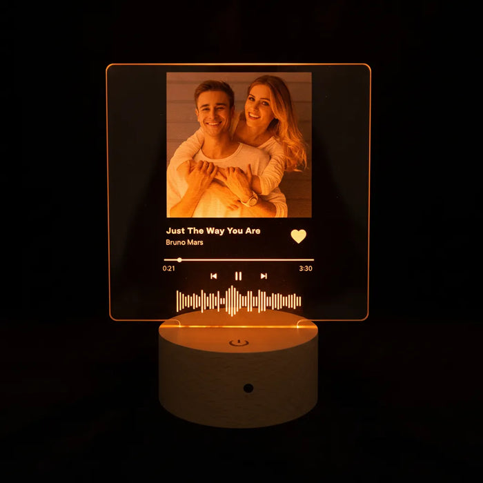 Music Player LED Night Light (You Can Personalise Me!)