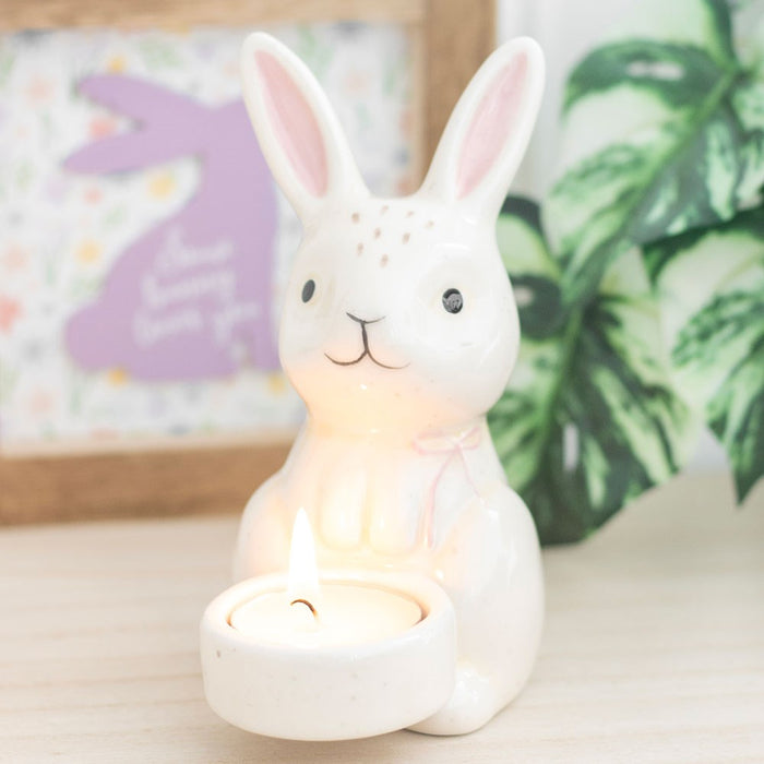 Imperfect Large Bunny Shaped Tealight Holder