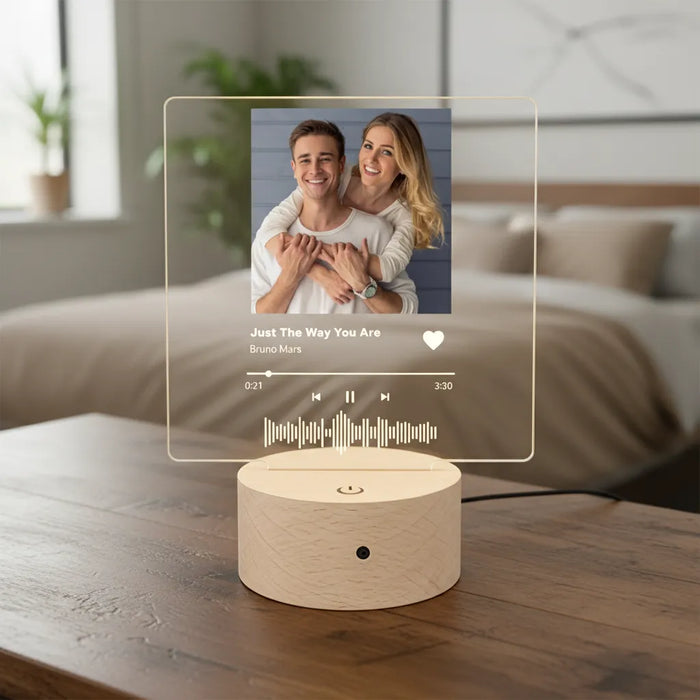 Music Player LED Night Light (You Can Personalise Me!)