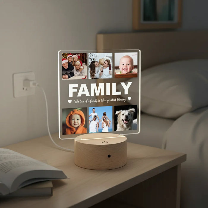 Photo Grid LED Night Light (You Can Personalise Me!)