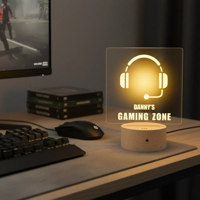 Boys' LED Night Light (3 Personalised Designs to Choose From)