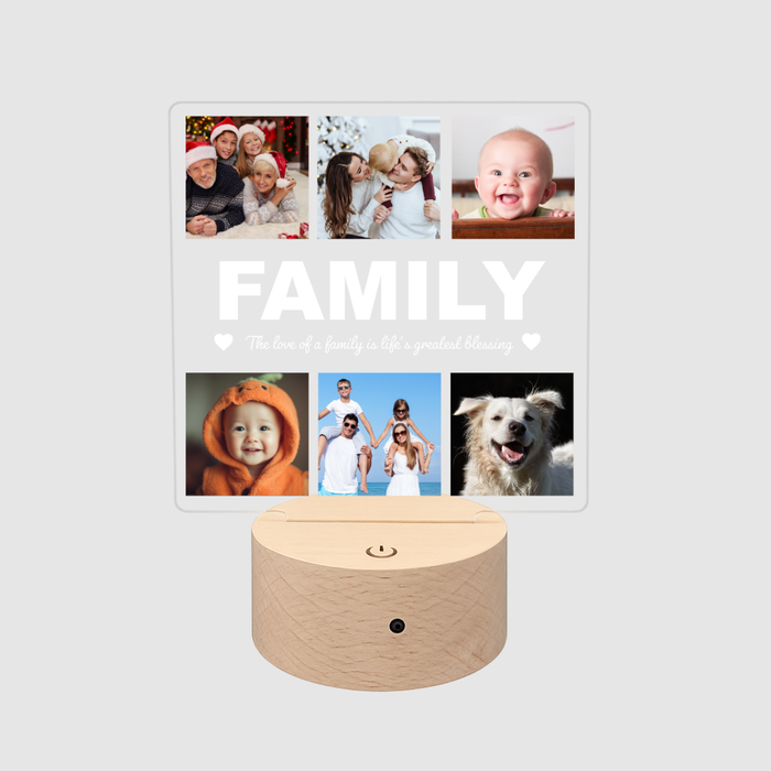 Photo Grid LED Night Light (You Can Personalise Me!)