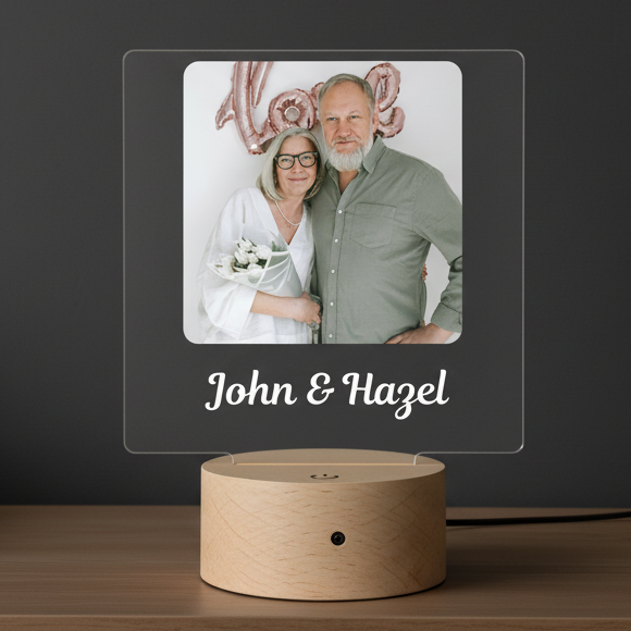 Couples Valentines LED Night Light (You Can Personalise Me!)