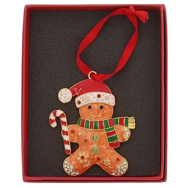 Gift boxed Xmas Treasures Gingerbread Man