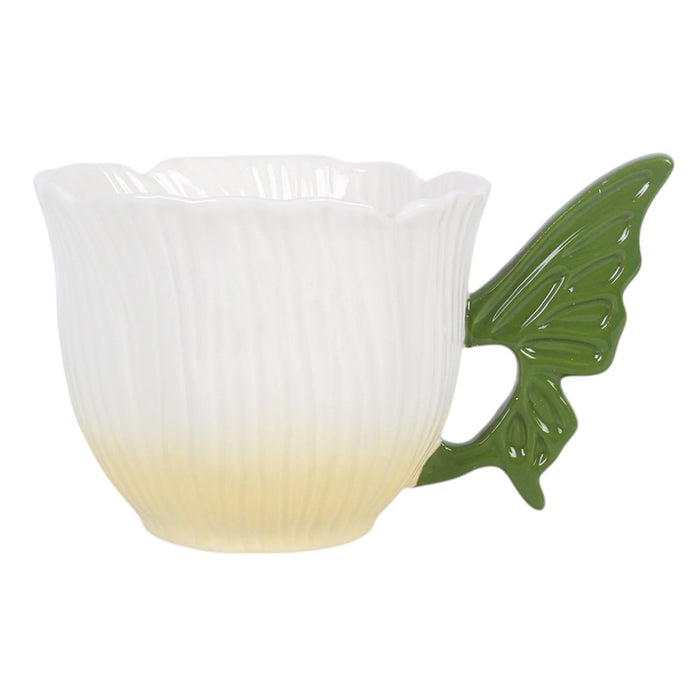 Large Flower Fairy Wing Teacup