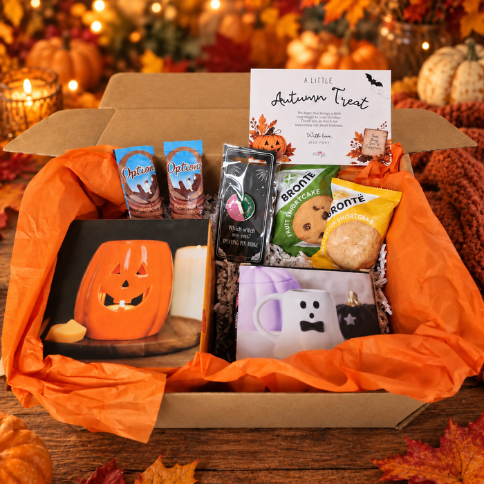 Autumn Halloween Treat Box