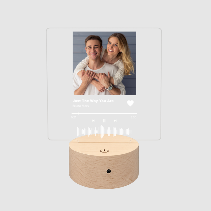 Music Player LED Night Light (You Can Personalise Me!)