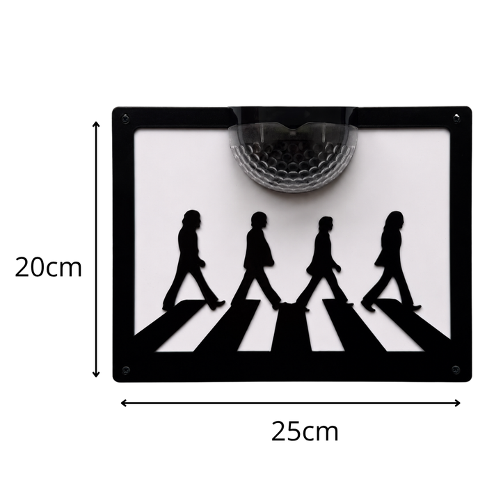 The Beatles Solar Light Wall Plaque