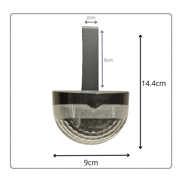Hook Over Fence Solar Lights – Standard (No Motion Sensor) - No Screws or Drills Required!