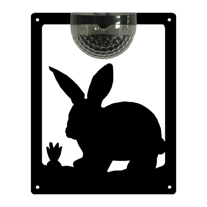 IMPERFECT- Rabbit Solar Light Wall Plaque