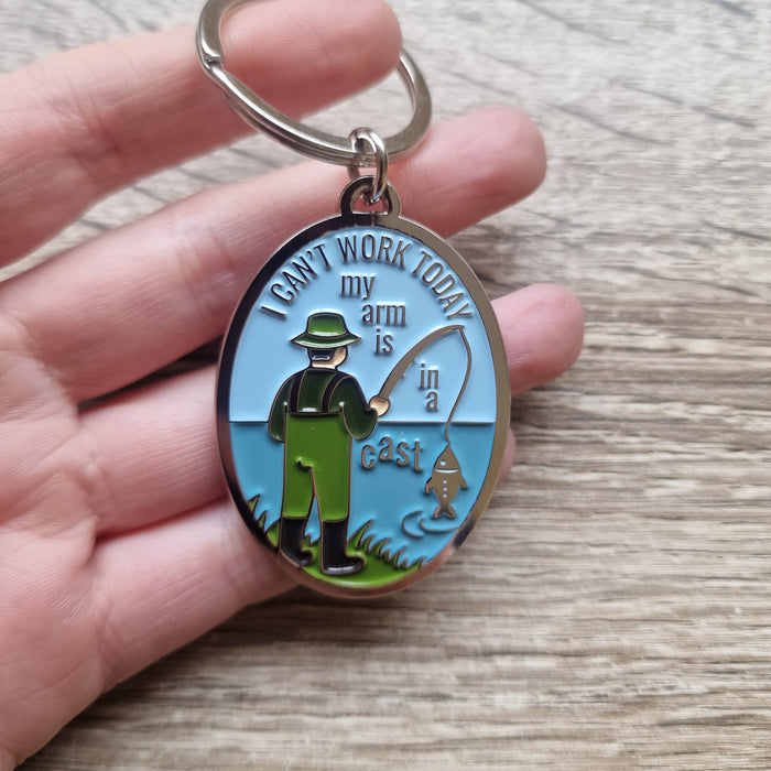 Fishing Keyring