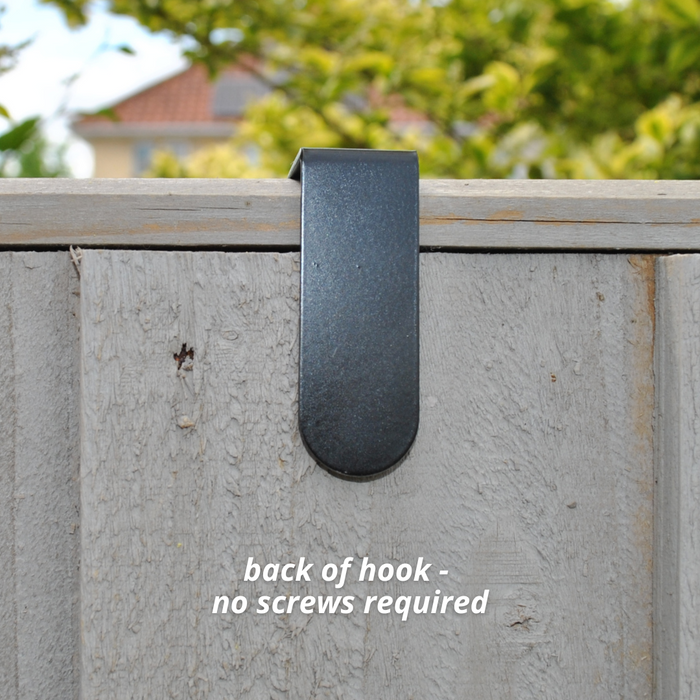 Hook Over Fence Solar Lights (No screws required!!)