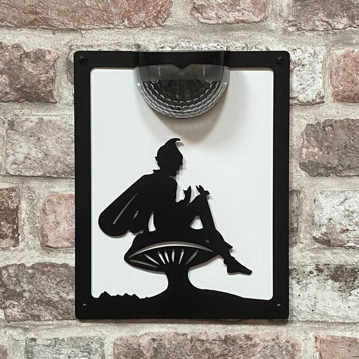 Fairy Solar Light Wall Plaque