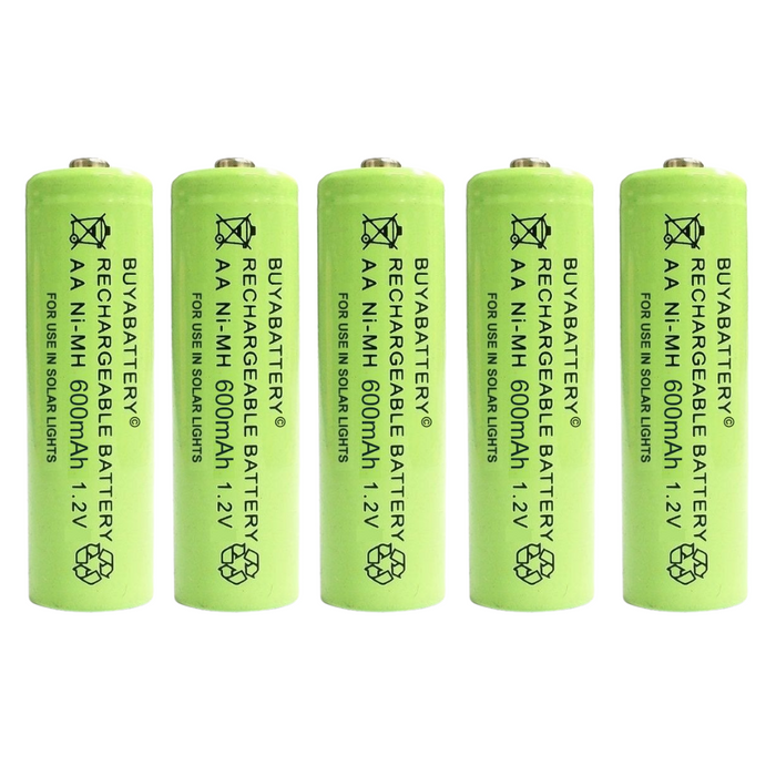 Pack of 5 Rechargable Batteries