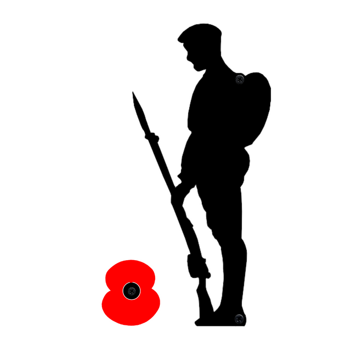Remembrance Soldier (With Beret) Wall Art