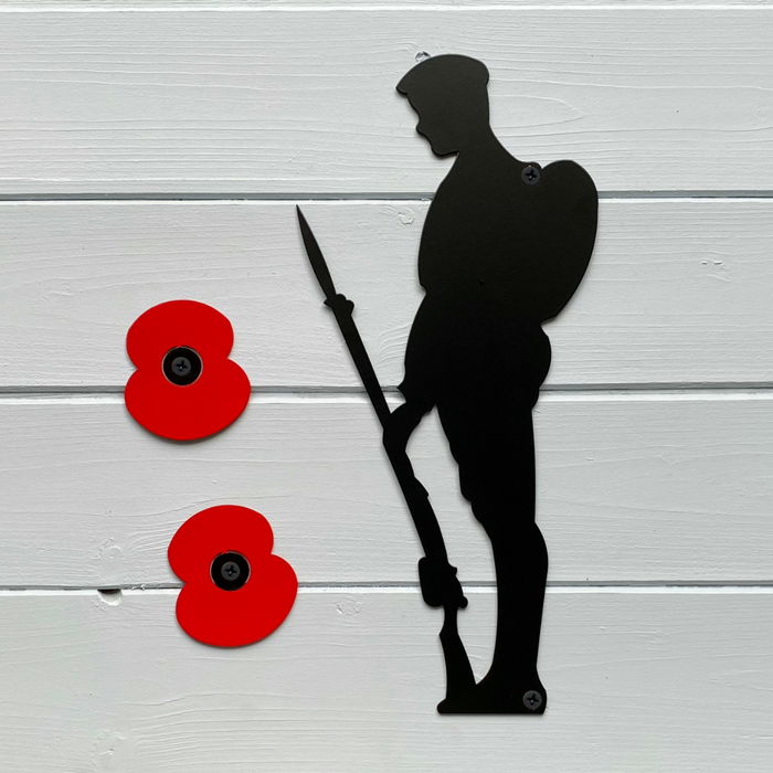 Remembrance Soldier (With Beret) Wall Art