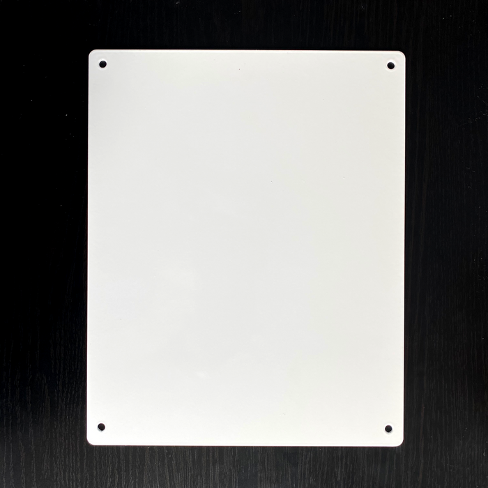 Acrylic White Background for Solar Plaques