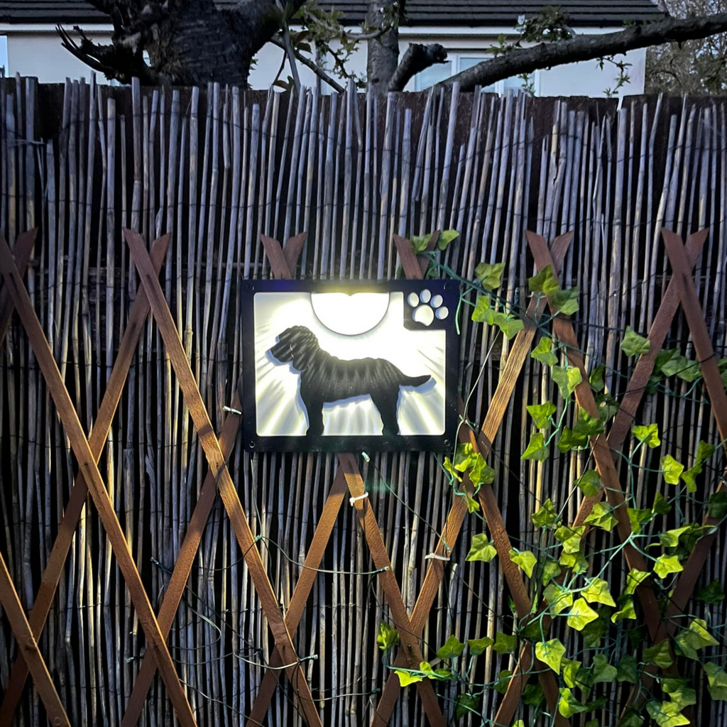 Cockapoo Solar Stakes Pet Solar Plaques — Flory's Online