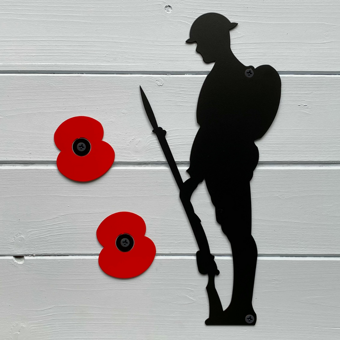 WW1 Remembrance Soldier Wall Art