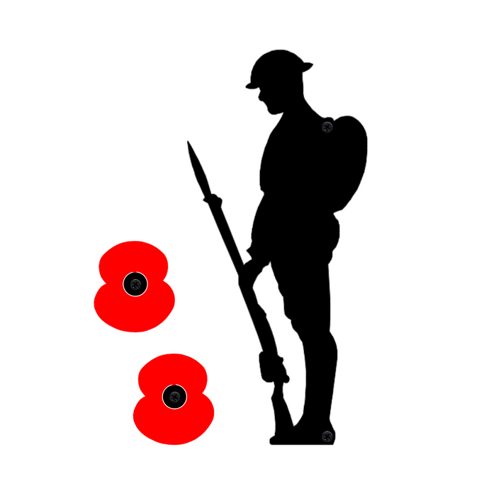 WW1 Remembrance Soldier Wall Art