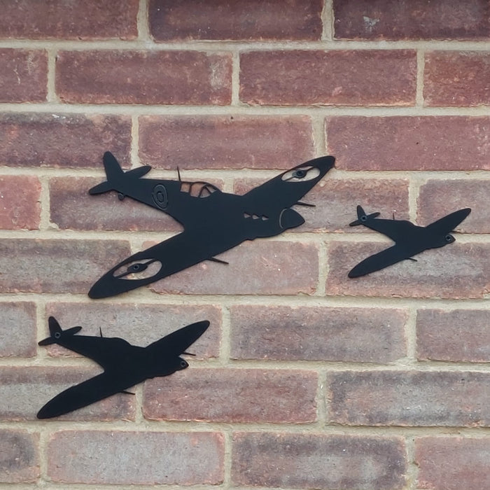 Set of 3 Spitfires - Wall Art