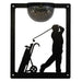 Golfer Solar Light Wall Plaque - Flory's Online
